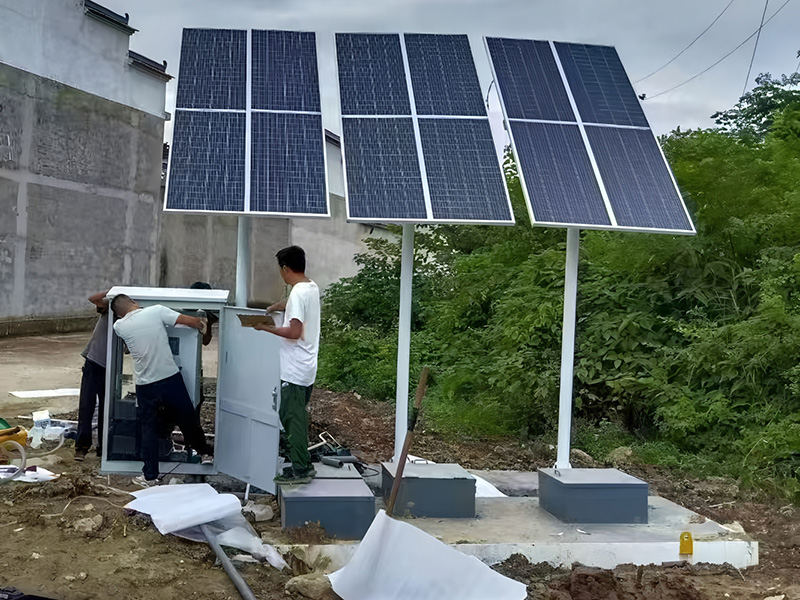 江苏太阳能污水处理设备案例展示 